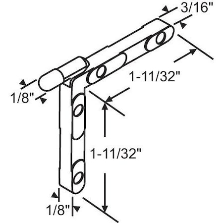 Strybuc Corner Key 900-464